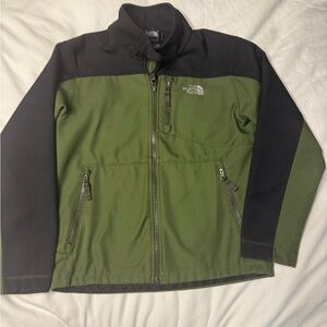 The North Face Youth Green and Black Jacket